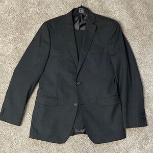 Alfani slim fit gray two piece suit